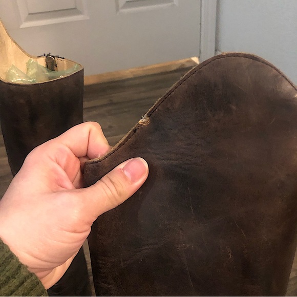 Free Bird by Steven Stable tall boot sz 8 dark brown boho leather riding… - Picture 8 of 16